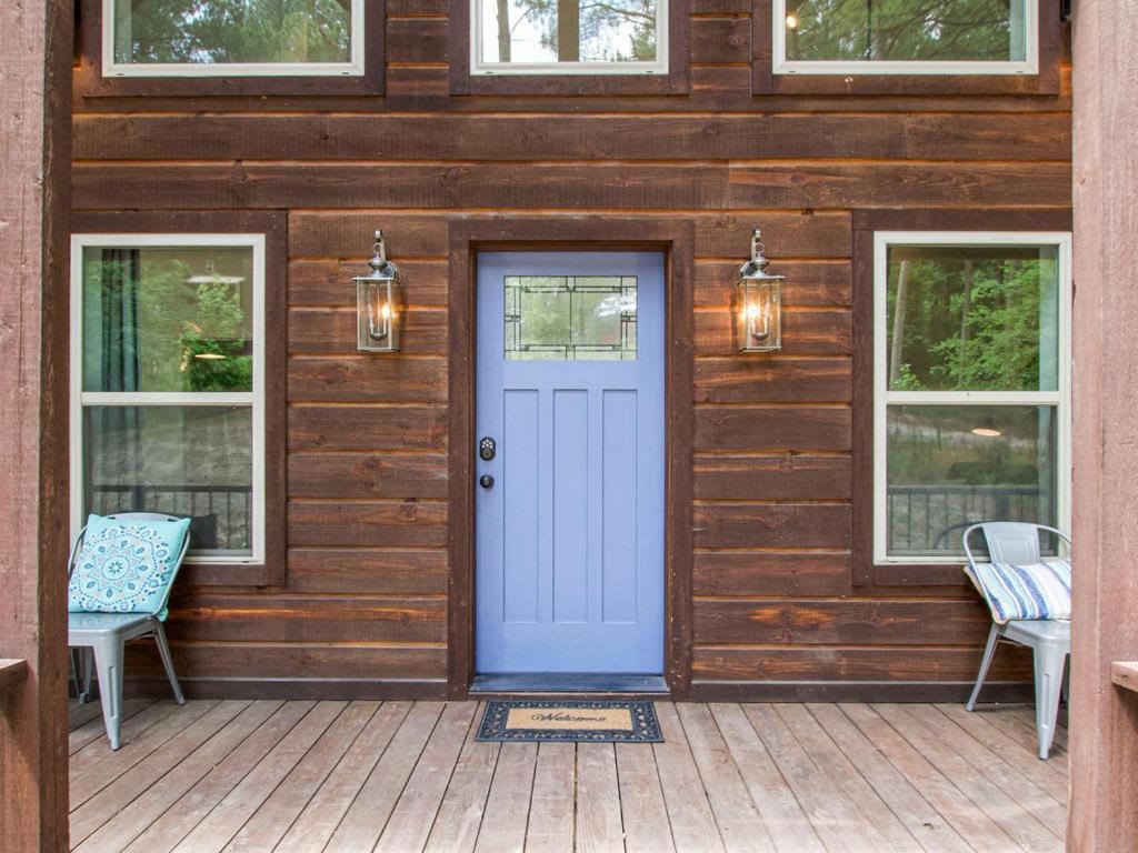 Stunning Luxury Cabin W Hot Tub And Fire Pit Holy Shiplap Is Perfect Romantic Couples Getaway Broken Bow Eksteriør bilde
